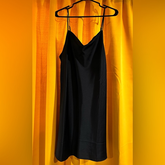 Cowl neck satin slip dress - Picture 2 of 3
